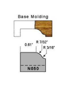 Base molding profile