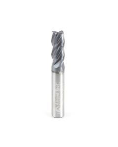 Amana tool 51607 Solid Carbide Spiral CNC Variable Helix for Cement, Cast Iron, Stainless Steel, Steel, Cast Iron and Titanium with AlTiN Coating
