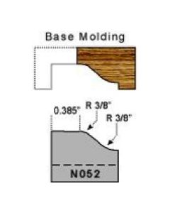 Base molding profile