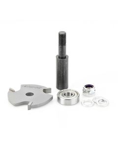 Amana tool 53409-1 Slotting Cutter Assembly 3 Wing x 1-7/8 D x 7/32 CH x 1/2 Inch SHK Router Bit