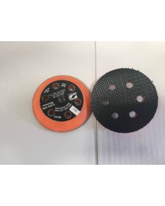 Dynabrade 56143 3" (76 mm) Dia. Vacuum Disc Pad, Hook-Face, Long Nap1/2" (13 mm) Thickness Rubber, Medium Density, 5/16"-24 Thread