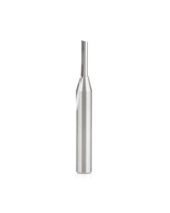 Amana 43537 Solid Carbide Single 'O' Flute Straight Grind Aluminum Cutting 3/8 Dia x 7/8 x 3/8 Inch Shank
