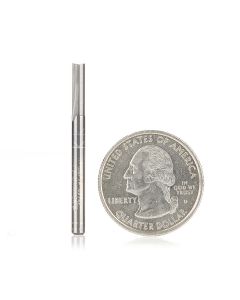 Amana 45199 Solid Carbide Straight Plunge High Production 1/8 Dia x 7/16 x 1/8 inch Shank Router Bit