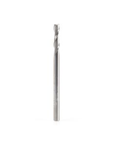 Amana 46127 Solid Carbide Spiral Plunge 1/8 Dia x 1/2 x 1/8 Shank  x 2 Inch Long Up-Cut