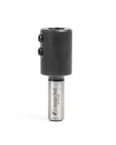 Amana 47644 10mm Shank Dowel Drill/Boring Bit Adapter for CNC Standard Collet/Tool Holder