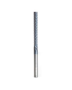 Amana 48054-N High Performance Solid Carbide Fiberglass and Composite Cutting 1/4 Dia x 2-1/8 x 1/4 Shank AlTiN Coated Plain End Router Bit
