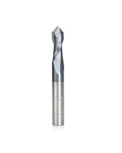 Amana 51653 High Performance CNC Solid Carbide 90 Degree 'V' Spiral Drills with AlTiN Coating 2-Flute x 5/16 Dia x 7/8 x 5/16 Shank x 2-1/2 Inch Long Up-Cut Router Bit/End Mill
