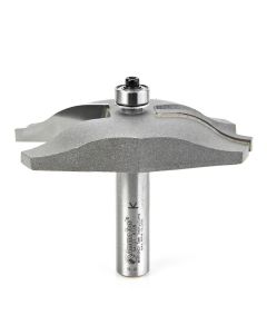 AMANA - 54121 - 2 FLUTE OGEE RAISED PANEL BIT WITH BALL BEARING GUIDE, 3-3/8" DIAMETER
