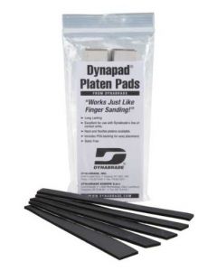 Dynabrade 11129 3/4" (3 mm) W x 7" (178 mm) L Hard Platen Pad 5-Pkg.