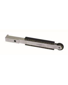 Dynabrade 15027 Contact Arm Ass'y, 5/8" Dia. x 1/8" W, Rubber Wheel, with 1/4" (6 mm) W Platen
