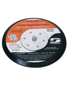 Dynabrade 50632 6" (152 mm) Dia. Non-Vacuum Disc Pad, Rubber-Face
