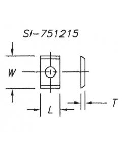 SOUTHEAST TOOL SI-131215 Insert 13 x 12 x 1.5  ( 10 pc per pack)