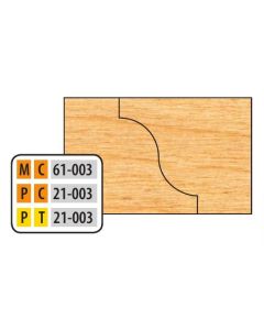 FREEBORN MT-61-003 T-Alloy Reversible Pattern Det Shaper Cutter