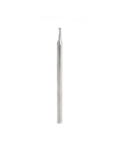 Amana tool 51634 Metric SC Spiral O Single Flute, Plastic Cutting 2 D x 6 CH x 3 SHK x 50mm Long Up-Cut CNC Router Bit with Mirror Finish