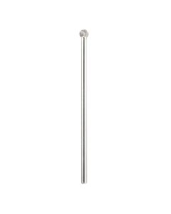 Amana tool BURS-156 Bal Shape SC Head 3/8 D x 5/16 CH x 1/4 SHK x 6-3/8 Inch Long Double Cut SD Burr Bit