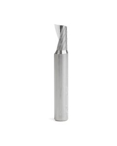 Amana tool 51429 CNC SC Spiral O Single Flute, Plastic Cutting 3/8 D x 5/8 CH x 3/8 SHK x 2-1/2 Inch Long Up-Cut Router Bit with Mirror Finish