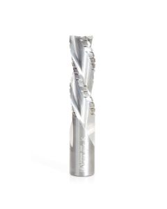 Amana tool 46238 CNC SC Finisher Spiral Flute 3/4 D x 2-1/4 CH x 3/4 SHK x 4 Inch Long 3 Flute Down-Cut Router Bit with Chipbreaker