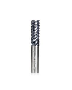 Amana tool 48058-N High Performance Plain End 1/2 D x 1-1/8 CH x 1/2 SHK x 4 Inch Long SC Fiberglass and Composite Cutting AlTiN Coated Router Bit