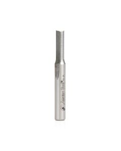 Amana tool HSS1600 Plastic Cutting, Double Straight O Flute 3/16 D x 5/8 CH x 1/4 SHK x 2 Inch Long High Speed Steel (HSS) Router Bit