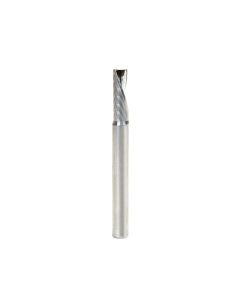 Amana tool 46427 SC Slow Spiral ‘O’ Flute, Acrylic Cutting 1/4 D x 3/4 CH x 1/4 SHK x 2-1/2 Inch Long Down-Cut Single Flute Router Bit