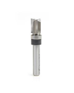 Amana tool 45475-3TS Carbide Tipped Flush Trim Plunge Template 3/8 D x 1/2 CH x 1/4 Inch SHK w Upper Bal Bearing 3 Flute Router Bit