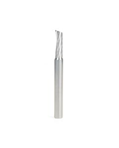 Amana tool 46327 SC Slow Spiral ‘O’ Flute, Acrylic Cutting 1/4 D x 3/4 CH x 1/4 SHK x 2-1/2 Inch Long Up-Cut Single Flute Router Bit