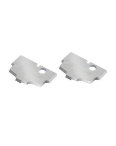 Amana tool RCK-496 Pair of Solid Carbide Ogee MDF Plunge Form Insert Replacement Knives for RC-2496