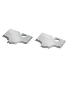 Amana tool RCK-498 Pair of Solid Carbide Corner Rounding MDF and Wood Plunge Form Insert Replacement Knives for RC-2498