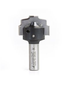 Amana tool RC-2496 CNC Insert Nova System Ogee Plunge Form for MDF Cabinet Doors 1-17/64 D x 27/64 CH x 1/2 Inch SHK Router Bit