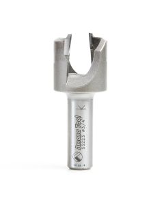 Amana tool 55223 Carbide Tipped Plug Cutter for Dril Press 1-1/32 D x 1/2 CH x 1/2 Inch SHK