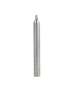 Amana tool 56141 Carbide Tipped Point Cutting Roundover 1/32 R x 5/64 D x 3/16 CH x 1/4 SHK x 2-1/4 Inch Long Router Bit for Beadboards
