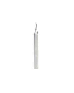 Amana tool 57300 Metric SC CNC Spiral O Single Flute, Aluminum Cutting 2 D x 6 CH x 6 SHK x 64mm Long Up-Cut Router Bit with Mirror Finish
