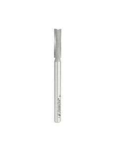 Amana tool 45205 Solid Carbide Straight Plunge High Production 1/4 D x 1 CH x 1/4 SHK x 3-1/4 Inch Long Router Bit