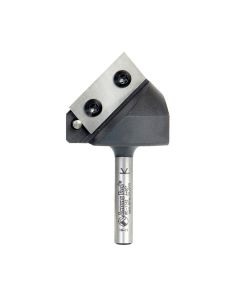 Amana tool RC-1142 Insert V-Groove 90 Deg x 3/4 CH x 1/4 Inch SHK CNC Router Bit