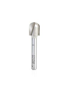 Amana tool 45907 Carbide Tipped Core Box 1/4 R x 1/2 D x 5/8 CH x 1/4 SHK Inch Router Bit