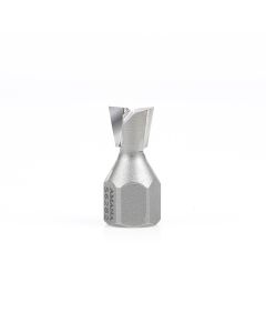 Amana tool 56282 Carbide Tipped Dovetail Screw Cutter 10 Deg x 7/16 D x 3/8 Inch CH x 1/4 - 28 Thread