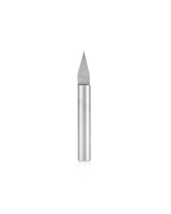 Amana tool 45620 Solid Carbide 30 Degree Engraving 0.0108 Tip Width x 1/4 SHK x 2 Inch Long Signmaking Router Bit