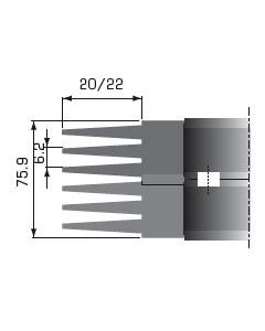 FS Tool 186A62 HSS KNIVES