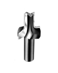 ONSRUD 40-54 1 3/8" Double Flute Carbide Tipped Straight Round & Rout with 3/8" Radius Router Bit