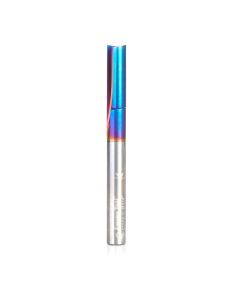 Amana tool 43506-K SC Spektra Extreme tool Life Coated Double Straight V Flute, Plastic Cutting 1/4 D x 3/4 CH x 1/4 SHK x 2-1/2 Inch Long Router Bit