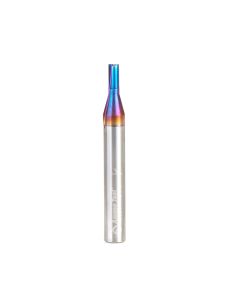 Amana tool 43507-K SC Spektra Extreme tool Life Coated Double Straight V Flute, Plastic Cutting 1/8 D x 1/4 CH x 1/4 SHK x 2 Inch Long Router Bit