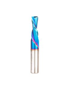 Amana tool 43742-K SC Spiral Plunge with Corner Radius 0.060 R x 5/16 Dia x 7/8 CH x 3/8 SHK x 2-1/2 Inch Long Up-Cut Spektra Extreme tool Life Coated Router Bit