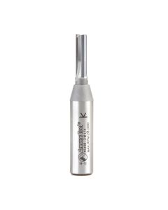 Amana tool 45408-3 CNC Nesting In-Presta 3 Flute Solid Carbide Cutting Edge Straight Plunge High Production 1/4 D x 7/8 CH x 1/2 SHK x 2-27/32 Inch Long Router Bit