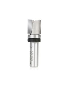 Amana tool 45463-S Carbide Tipped Flush Trim Plunge Template 3/4 D x 3/4 CH x 1/2 Inch SHK w/ Upper Bal Bearing Router Bit