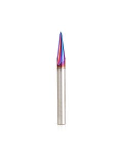 Amana tool 45628-K SC Spektra Extreme tool Life Coated V Groove Engraving 15 Deg x 1/4 D x 0.666 CH x 1/4 SHK x 2-1/2 Inch Long Router Bit
