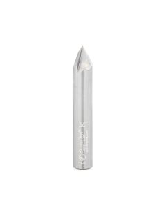 Amana 45733 Carbide Tipped V Groove Signmaking & Lettering 60 Deg x 9/16 Dia x 7/16 x 1/2 Inch Shank