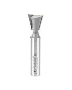 Amana 45816 Carbide Tipped Dovetail 14 Deg x 3/4 Dia x 3/4 x 1/2 Inch Shank for Omnijig & Incra