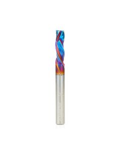 Amana tool 46017-K CNC SC Spektra Extreme tool Life Coated Compression Spiral 1/4 D x 7/8 CH x 1/4 SHK x 2-1/2 Inch Long 3 Flute Router Bit