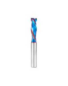 Amana tool 46021-K CNC SC Spektra Extreme tool Life Coated Mortise Compression Spiral 3/8 D x 1-1/4 CH 3/8 SHK 3 Inch Long 2 Flute Router Bit