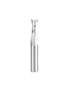 Amana tool 46063 SC Spiral Plunge 8mm D x 3/4 CH x 3/8 SHK x 2-1/2 Inch Long 2 Flute Up-Cut Router Bit